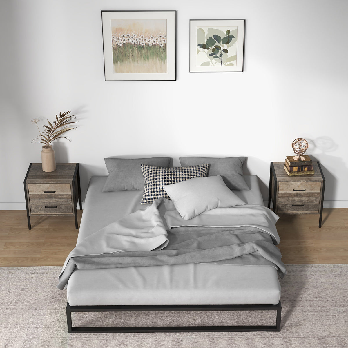 Florence Metal bed base - Double-1951134901717831682