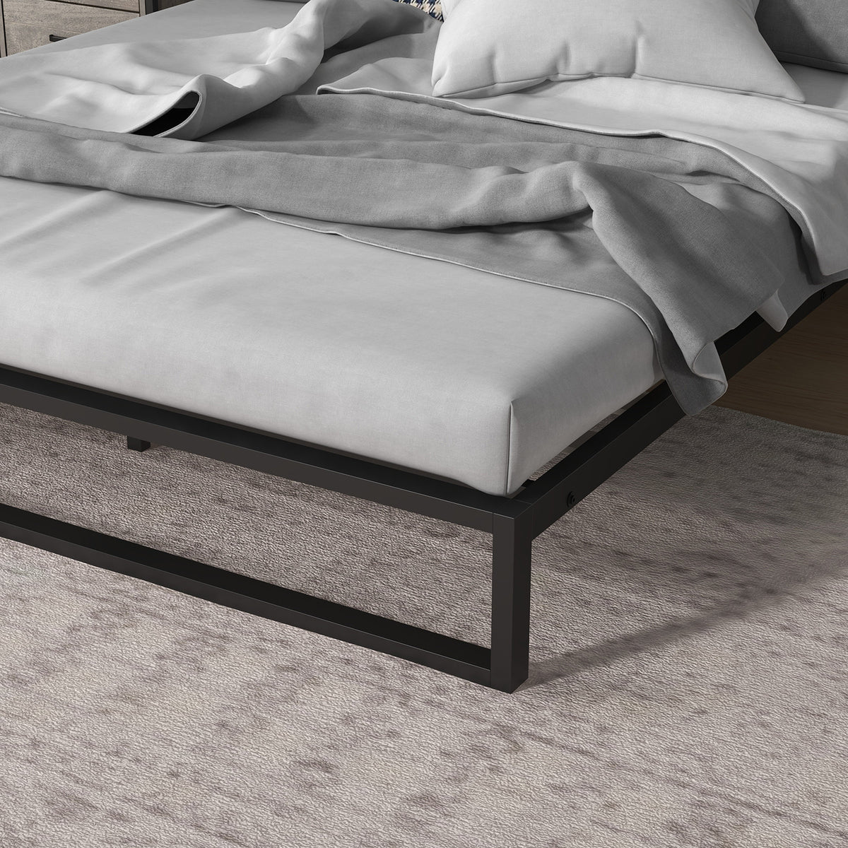 Florence Metal bed base - Double-1951134901717831686