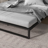 Florence Metal bed base - Double - Rear View