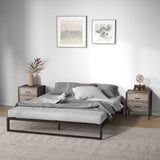 Florence Metal bed base - Double - Close-Up Angle