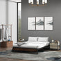 Sorrento Metal and Wood bed base - Double