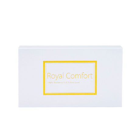 Pure Silk Pillow Case by Royal Comfort (Single Pack) - Lilac-1951134815680073735