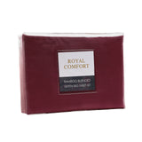 Royal Comfort Blended Bamboo Sheet Set Malaga Wine - Queen-1951134881874579459
