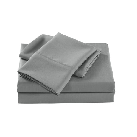 Royal Comfort Bamboo Cooling 2000TC Sheet Set - Single - Mid Grey-1951134883795570690