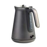 Morphy Richards 1.5L Aspect Kettle - Black Chrome - Front View