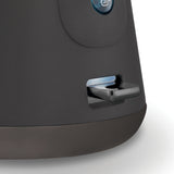 Morphy Richards 1.5L Aspect Kettle - Black Chrome - 45-Degree Angle