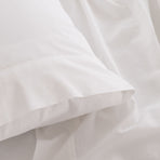 Royal Comfort Vintage Washed 100 % Cotton Sheet Set Single - White-1951134886622531589