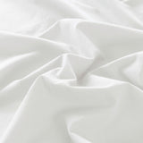 Royal Comfort Vintage Washed 100 % Cotton Sheet Set Double - White-1951134887620775942
