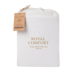 Royal Comfort Vintage Washed 100% Cotton Sheet Set Queen - White-1951134888623214595