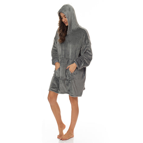 Royal Comfort Snug Hoodie - Grey-1951134893165645826