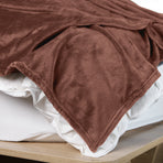 Royal Comfort Plush Coffee Blanket-1951134809573167105
