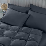 Royal Comfort Bamboo Cooling 2000TC 6-Piece Combo Set -Double-Charcoal-1951134847053467650