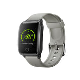 FitSmart Smart Watch Bluetooth Heart Rate Monitor Waterproof LCD Touch Screen - 45-Degree Angle