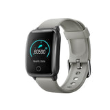 FitSmart Smart Watch Bluetooth Heart Rate Monitor Waterproof LCD Touch Screen - Rear View