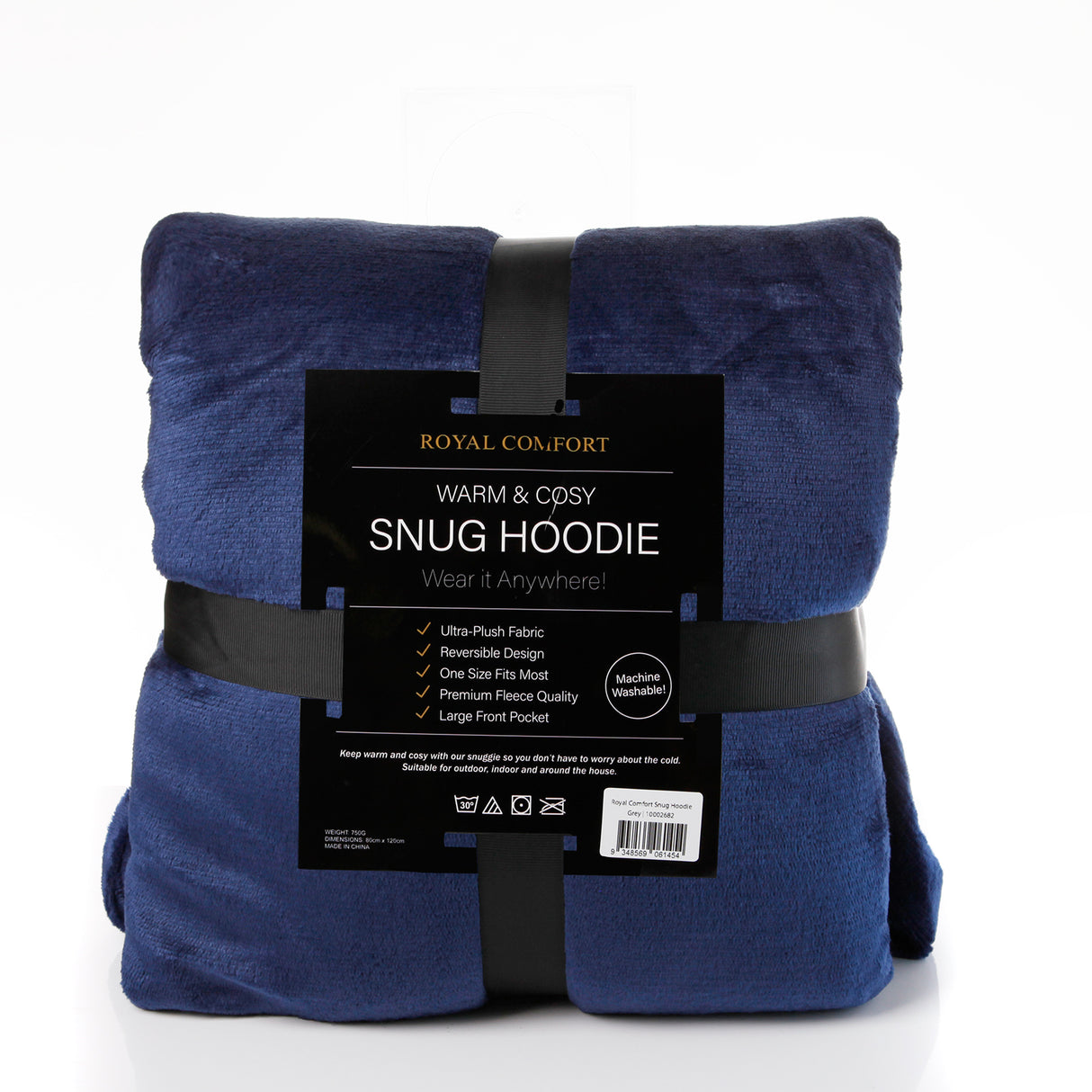 Royal Comfort Snug Hoodie - Navy-1951134893744459780