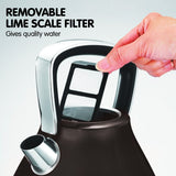 Morphy Richards Evoke 1.5L Black Pyramid Electric Kettle Black - Extra Image