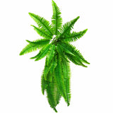 Artificial Boston Hanging Fern 102cm - Front View
