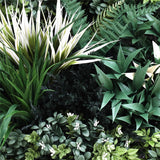 Bespoke Vertical Garden Green Wall UV Resistant SAMPLE 45cm x 45cm - Front View