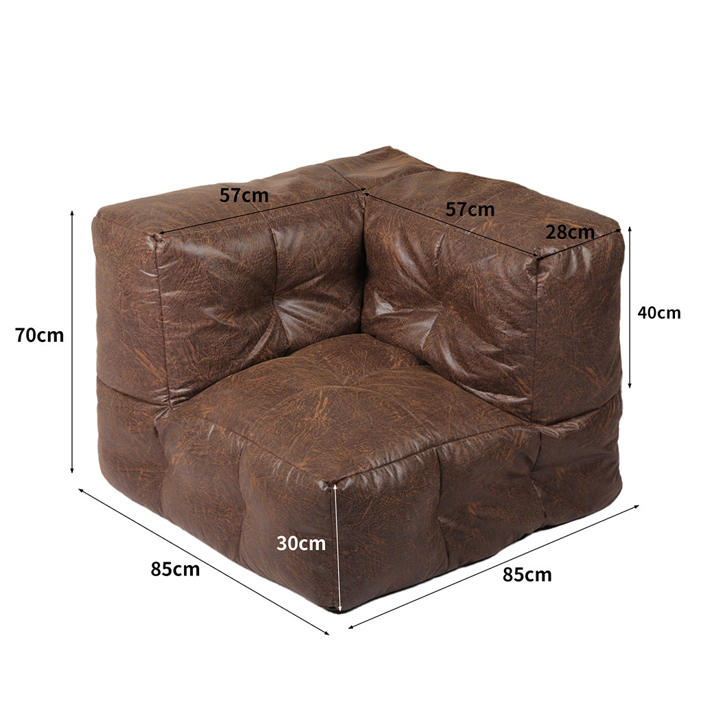 Marlow Bean Bag Cover Chair Modular-2006733313947078658