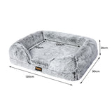 PaWz Pet Bed Orthopedic Sofa Dog Beds XL X-Large - Front View