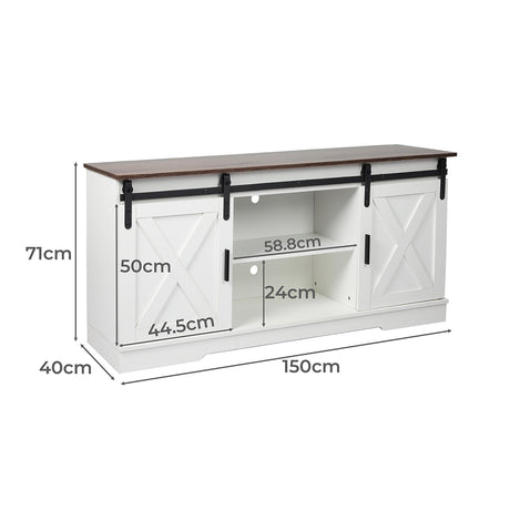 Levede TV Cabinet Entertainment Unit-1954802613933445122