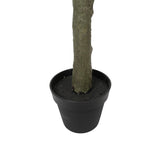 Artificial Bushy Olive Tree with Olives 180cm - Top-Down View