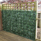 Artificial Ivy Leaf Hedging 3m X 1m Roll - Front View