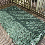 Artificial Ivy Leaf Hedging 3m X 1m Roll - Top-Down View