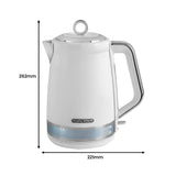 Morphy Richards 1.7L Illumination Jug Kettle - White