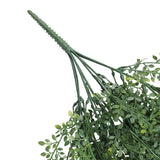 Artificial Hanging Plant (Maiden Hair Fern) UV Resistant 90cm - Top-Down View