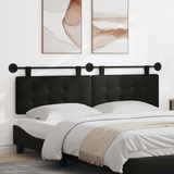 Hanging Headboard Faux Leather - Front View