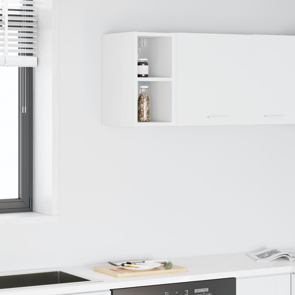 Hanging Cabinet White 20 x 29,5 x 40 cm Engineered Wood