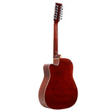 Karrera 12-String Acoustic Guitar with EQ - Natural - Extra Image
