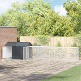 Bird Cage Anthracite 619 x 111 x 142 cm Galvanised Steel - Front View