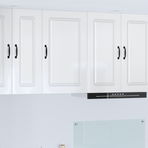 Dishwasher Panel Kalmar High Gloss White 50 x 31 x 80 cm