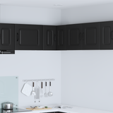 Dishwasher Panel Kalmar Black 57 x 57 x 40 cm Engineered Wood