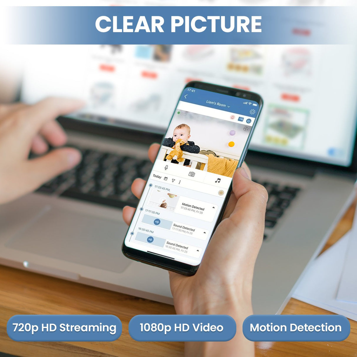 Smart Nanny Video Childcare Camera Baby Monitor