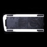 Huntkey MVP Pro  Gaming computer chassis - Blue (No PSU Included, NO FAN Included) - Close-Up Angle