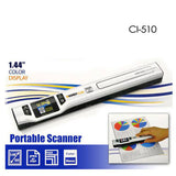 Digitalk Portable Handheld A4 1050dpi Photo & Document Scanner (CI-510) - Front View