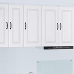 Dishwasher Panel Kalmar White 40 x 31 x 80 cm Engineered Wood