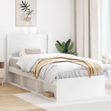 Headboard White PB - Front View