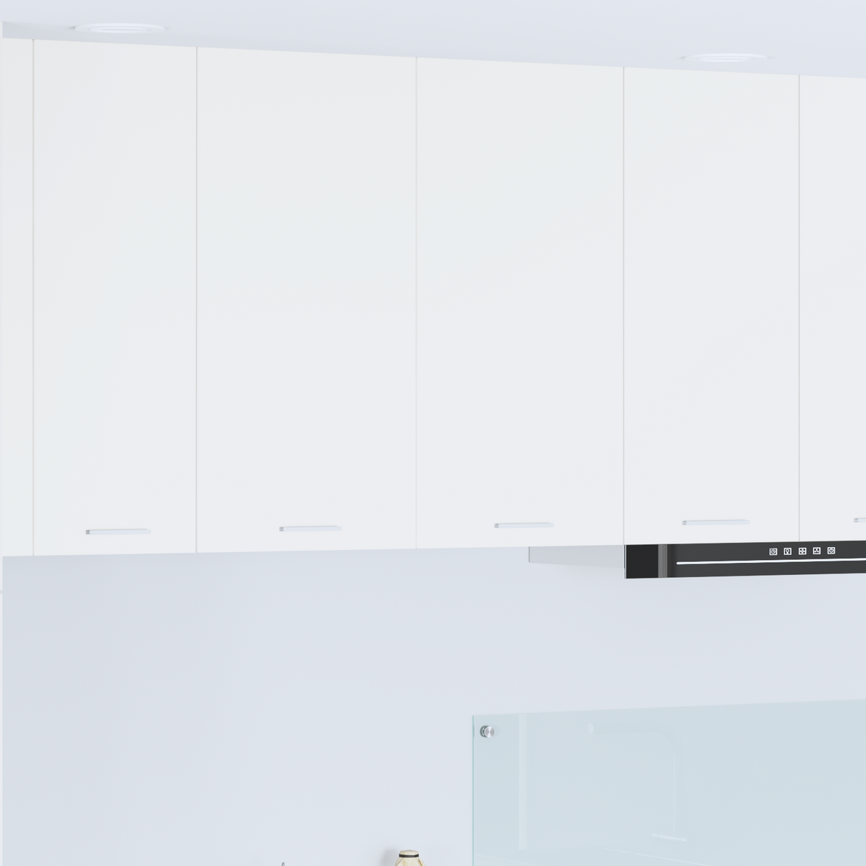 Hanging Cabinet with Door White 80 x 31 x 80 cm Engineered Wood