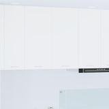 Hanging Cabinet with Door White 80 x 31 x 80 cm Engineered Wood