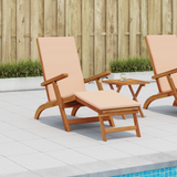 Reclining and Folding Sunlounger 55 x 146 x 91 cm