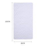 2x Bed Pad Waterproof Bed Protector King - Front View