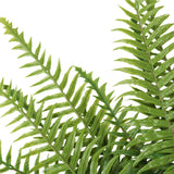 Artificial Fern (Lady Fern) 50cm UV Resistant - Front View