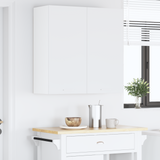 Hanging Cabinet with Door White 80 x 31 x 80 cm Engineered Wood