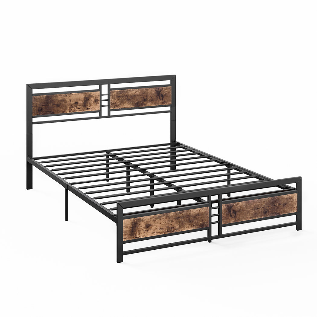 Levede Metal Bed Frame Queen Mattress-2006733223400443904