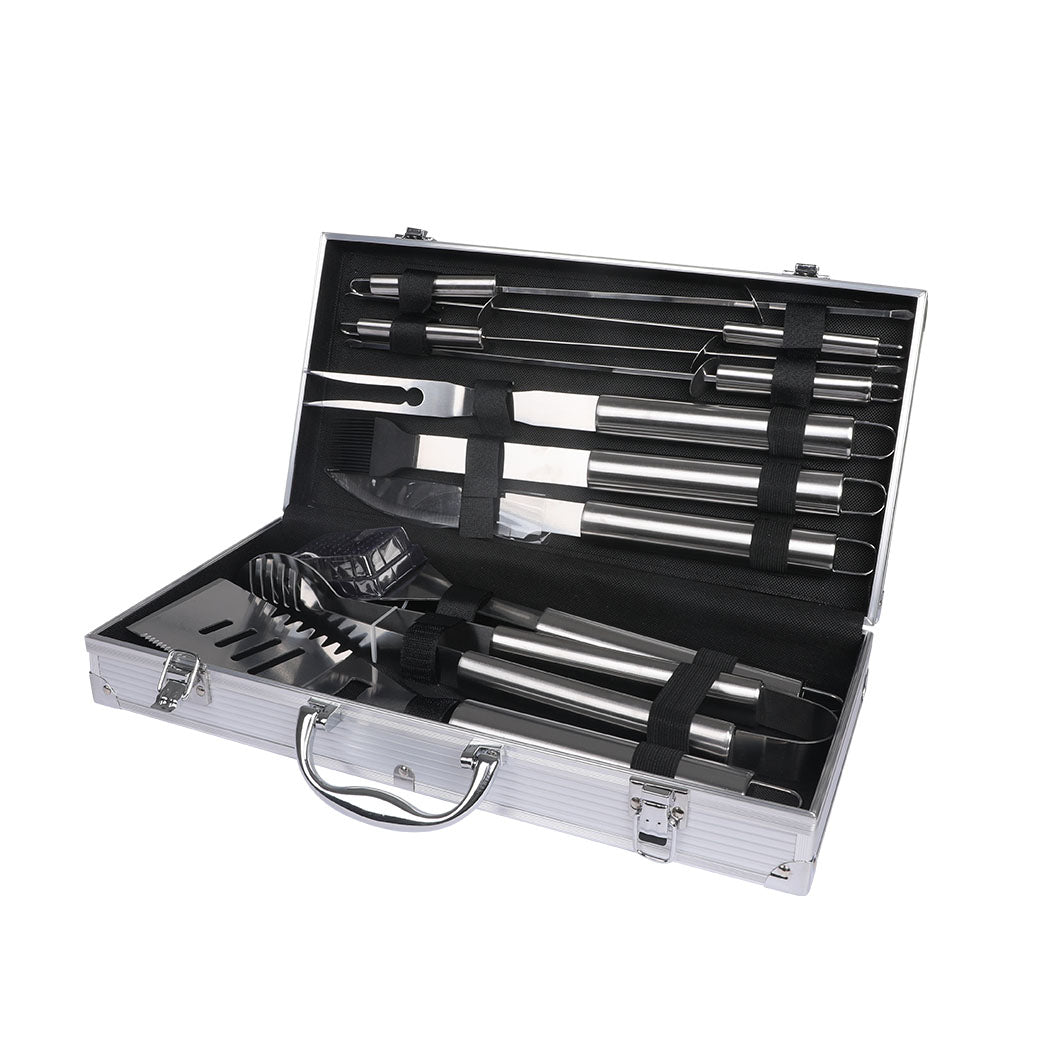 Moyasu 10Pcs BBQ Tool Set Stainless-2006733309522087936