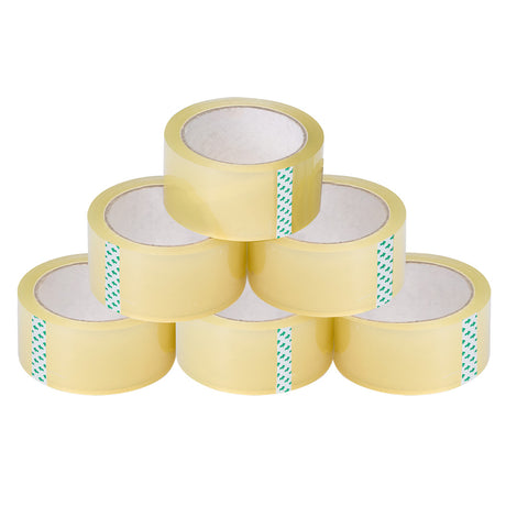 6 Rolls Packing Packaging Tape 45mmx75m-1954802469167042560